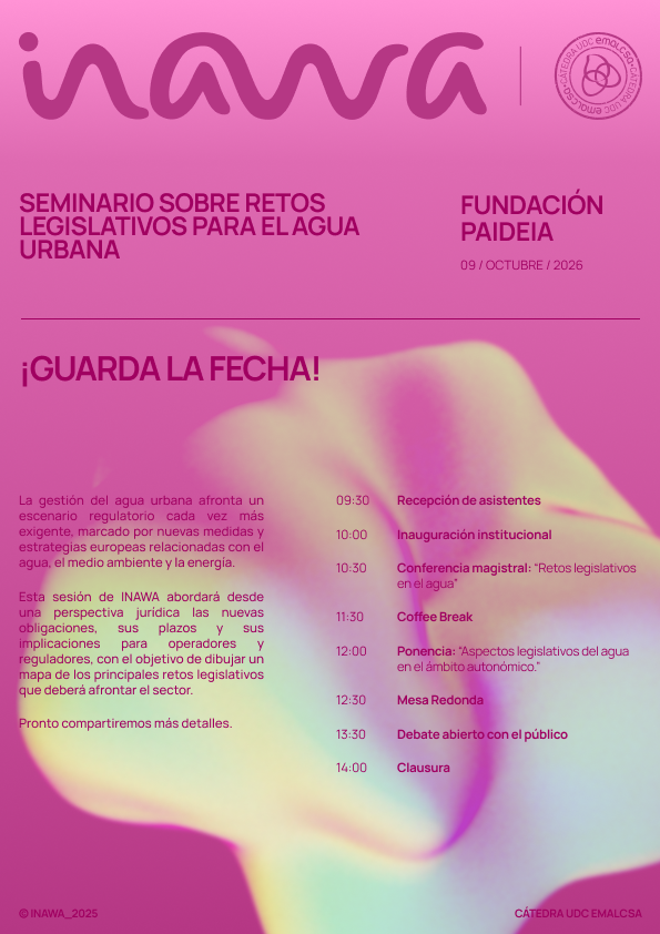 INAWA retos legislativos gestión agua urbana